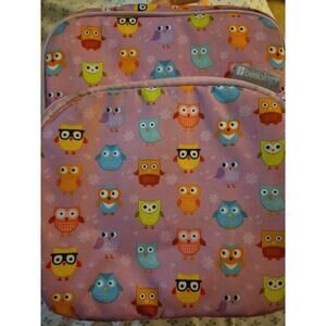 Bentology Insulated Lunch‎ Box w/ Containers & Water Bottle Holder Pink Owl